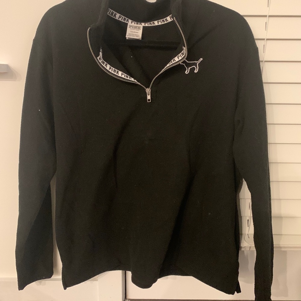 PINK 3/4 zip fleece